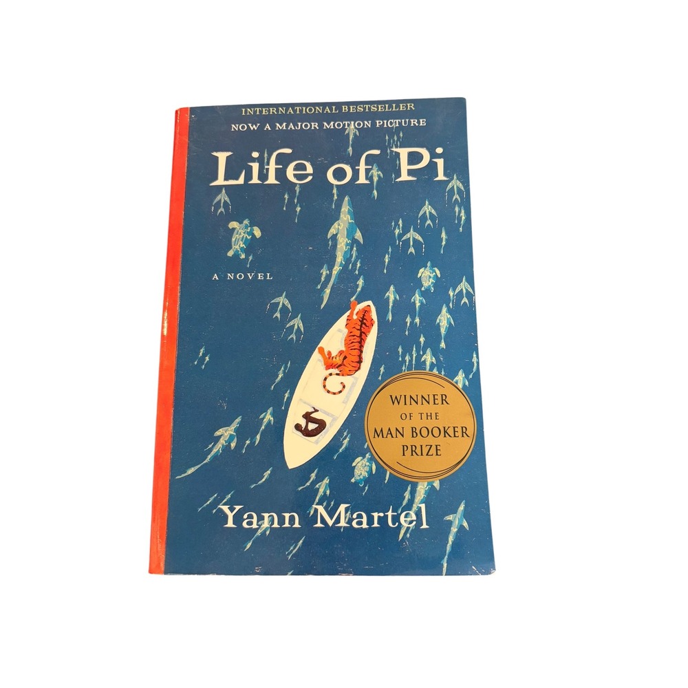 Life of Pi Yann Martel Novel Paperback Man Booker Prize Winner Mariner Books